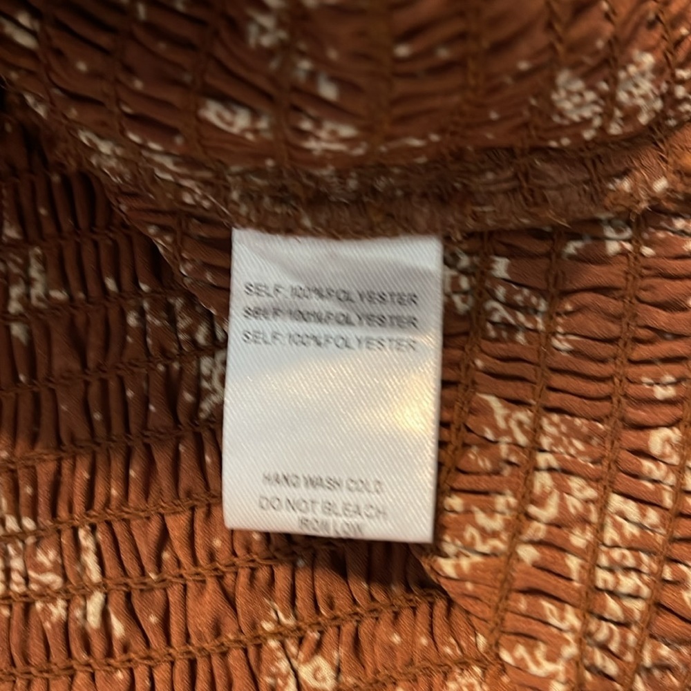 Altar'd State Brown Textured Ruffle Mini Skirt - Picture 3 of 4